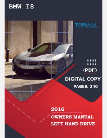bmw i8 2016 owners manual